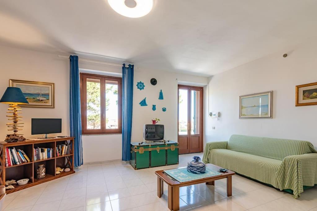 La Lampara - Casa Panoramica 4 Km Dalla Pelosa Стінтіно Екстер'єр фото